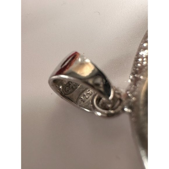 Sterling Donut pendant - Picture 2 of 5